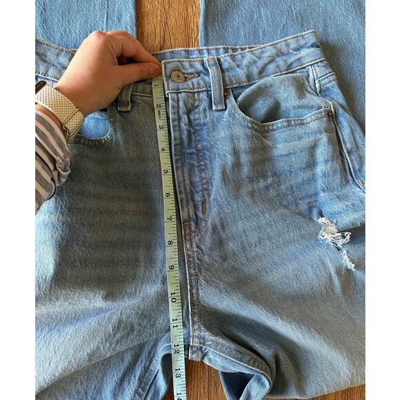 Old Navy Extra High Rise Curvy Sky-Hi Wide Leg Size 6 - Picture 6 of 8